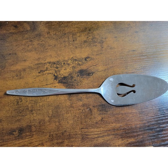Vintage CustomCraft Stainless Steel Pie Server - Silver Handle -Made in Taiwan - Picture 1 of 6